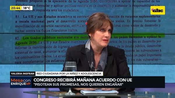Video: Congreso recibirá mañana el acuerdo con UE - Mesa de Periodistas - ABC Color