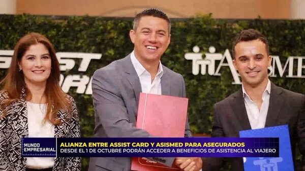 Video: Alianza entre Assist Card Y Asismed para asegurados - Mundo empresarial - ABC Color