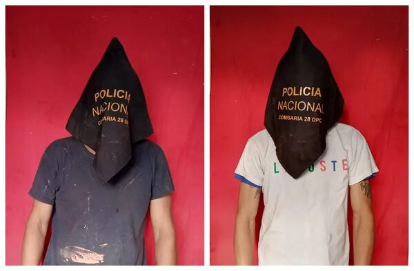 Supuestos motoasaltantes fueron aprehendidos tras persecución en ruta Luque-Limpio - Policiales - ABC Color