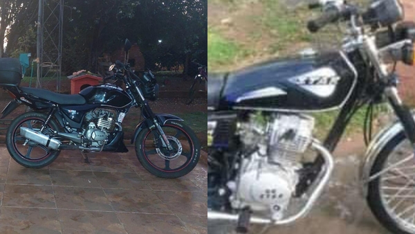 Hurtaron dos motocicletas en Capitán Miranda