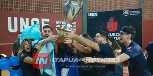 GRAN CIERRE DE LOS 22º JUEGOS UNIVERSITARIOS DE LA UNAE - Itapúa Noticias