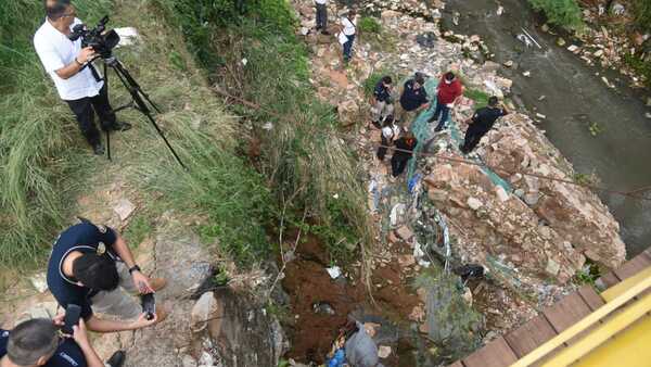 Policía confirma identidad de colombiano hallado muerto en arroyo de Lambaré