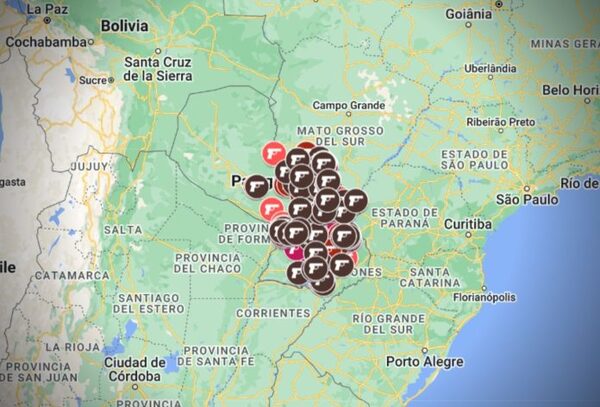 La CSJ presentó mapa de sicariato en Paraguay - El Independiente