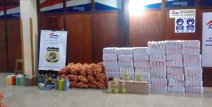 CONTINÚA DECOMISO DE PRODUCTOS DE CONTRABANDO EN ZONA PRIMARIA DE ENCARNACIÓN