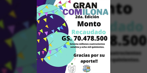 EXITOSA RECAUDACIÓN EN LA SEGUNDA EDICIÓN DE LA COMILONA A BENEFICIO DE LA USF DE TRINIDAD - Itapúa Noticias