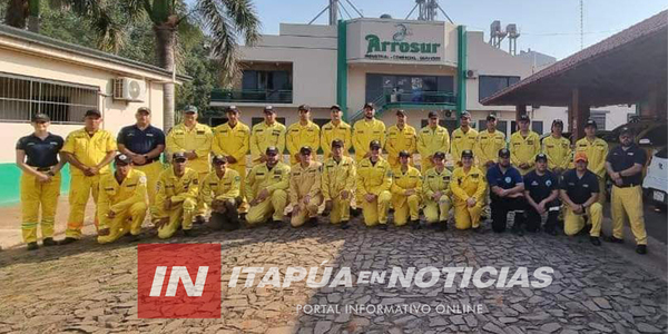 BOMBEROS PARTICIPARON DE JORNADA DE CAPACITACIÓN EN CARMEN DEL PARANÁ - Itapúa Noticias