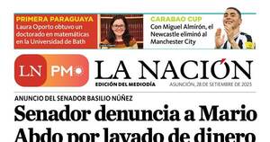 La Nación / LN PM: edición mediodía del 28 de setiembre