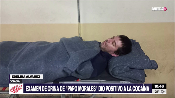 Confirman que "Papo" Morales dio positivo a consumo de cocaína - Megacadena