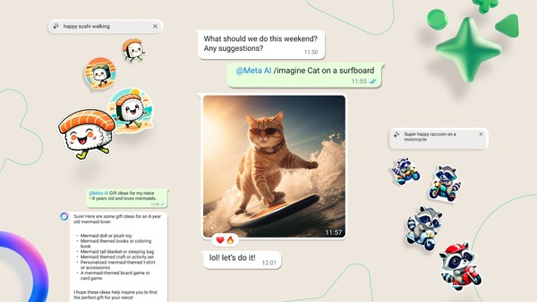 WhatsApp está probando una función para crear y compartir stickers IA - Megacadena