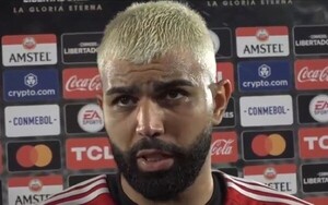 Gabigol castigado por tirotear contra arbitraje por pase de Olimpia a cuartos