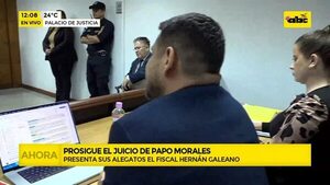 Video: Prosigue el juicio de Papo Morales - ABC Noticias - ABC Color