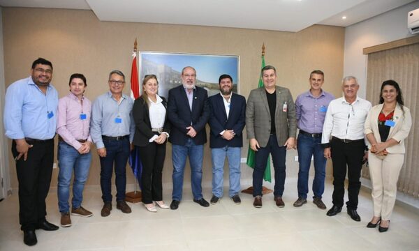 Intendentes de Alto Paraná y Canindeyú presentan plan de acción a director de Itaipu