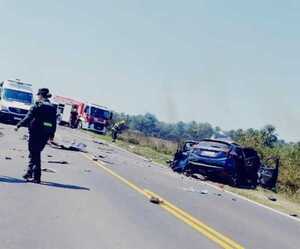 Colectivo paraguayo protagoniza un triple choque en Formosa