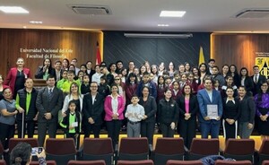 Universitarios transcribieron libros al sistema braille en FAFI-UNE