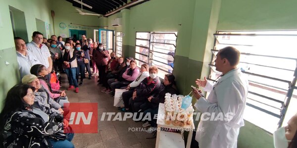 SE REALIZÓ IMPORTANTE CHARLA EN EL MARCO DEL DÍA MUNDIAL DEL CORAZÓN - Itapúa Noticias