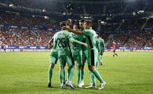 Versus / Con sufrimiento, Atlético de Madrid se impuso en su visita a Osasuna
