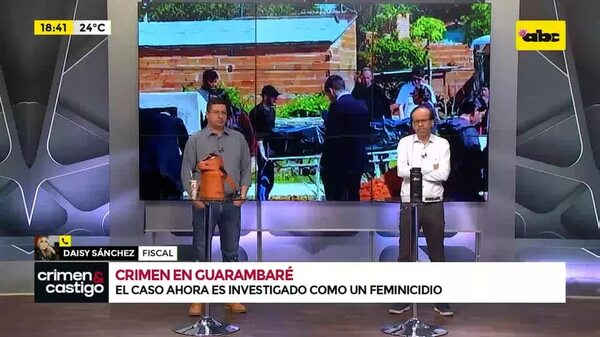 Video: Crimen en Guarambaré es ahora investigado como un feminicidio - ABC Noticias - ABC Color