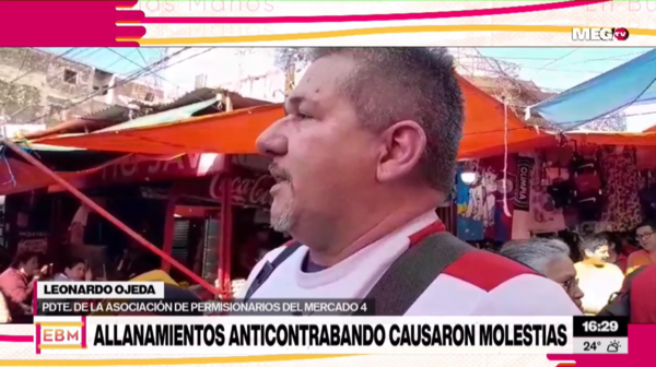 Operativos anticontrabando en el Mercado 4 generaron quejas de permisionarios - Megacadena
