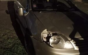Chocan a peatón