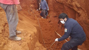 Joven muere sepultado mientras trabajaba en construcción de alcantarillado - Noticiero Paraguay