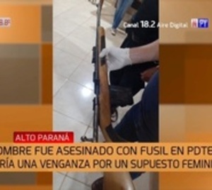 Matan de un tiro a un hombre en Presidente Franco - Paraguay.com