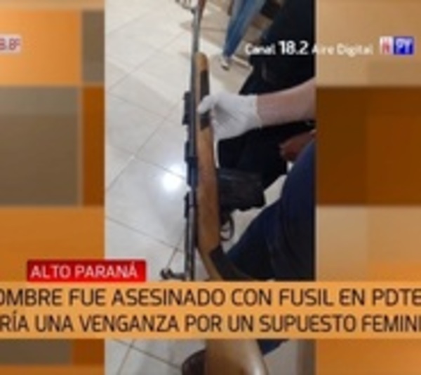 Matan de un tiro a un hombre en Presidente Franco - Paraguay.com