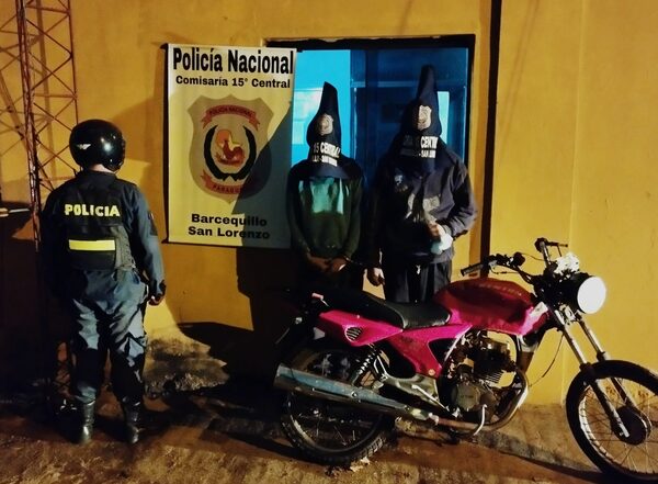 Dos presuntos robacables fueron aprehendidos en Barcequillo - San Lorenzo Hoy