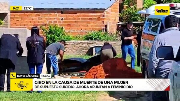 Video: Giro en la causa de muerte de una mujer - ABC Noticias - ABC Color