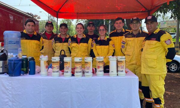 Bomberos buscan lograr meta y comprar un compresor