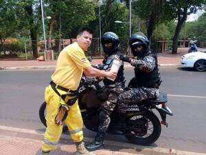 Diario HOY | Bomberos de Sajonia se suman a la Colecta Nacional 2023