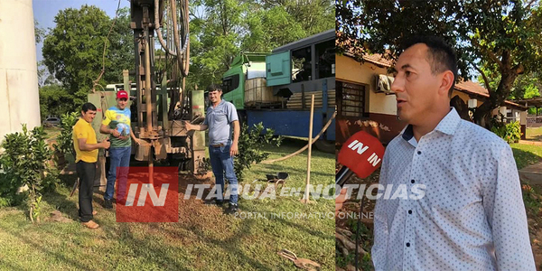 INICIÓ EXCAVACIÓN DE POZO ARTESIANO EN LA ZONA DE 11 ESTRELLAS EN NUEVA ALBORADA - Itapúa Noticias