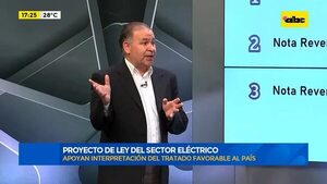 Video: proyecto de ley del sector eléctrico - Factor Clave - ABC Color