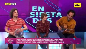 Video: Pirĩ Porã, arte que vibra presenta: Pim Pau - Ensiestados - ABC Color