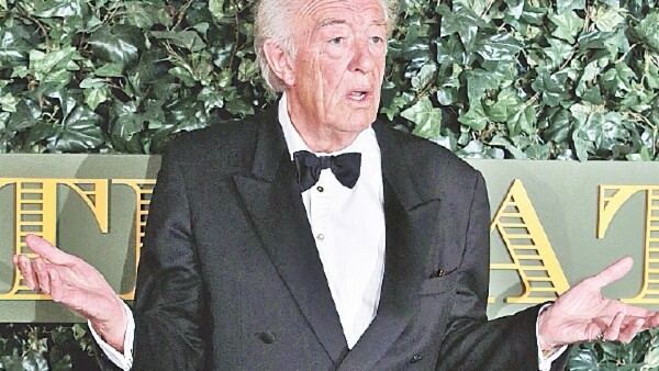 Murió a los 82 años Michael Gambon, actor de Harry Potter