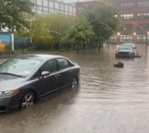 Fuertes tormentas inundan calles de Nueva York - Paraguay.com
