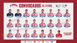 Fueron convocados albirrojos que juegan en el exterior - La Tribuna