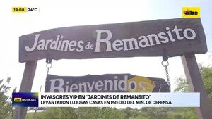 Video: Invasores VIP en ‘’Jardines de Remansito’' - ABC Noticias - ABC Color