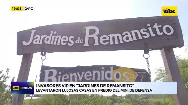 Video: Invasores VIP en ‘’Jardines de Remansito’' - ABC Noticias - ABC Color
