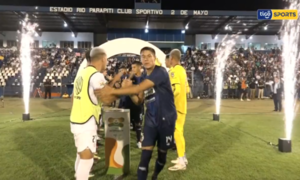 (VIDEO). Emotivo recibimiento del Gallo Norteño a Sol de América. ¡Los guapos ascendidos al fútbol profesional!