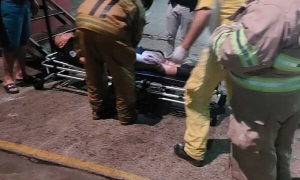 Dos guardias heridos en intento de asalto en Fernando de la Mora