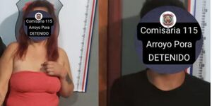 DOS DETENIDOS POR UN ROBO A PUNTA DE CUCHILLO EN CAMBYRETÁ - Itapúa Noticias