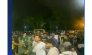 (VIDEO)Partido entre estudiantes de Filosofía y Agronomía terminó en batalla campal