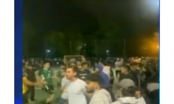 (VIDEO)Partido entre estudiantes de Filosofía y Agronomía terminó en batalla campal