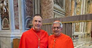 La Nación / Adalberto Martínez saludó en el Vaticano a nuevos cardenales creados por el papa Francisco