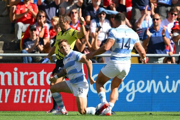 Versus / Nicolás Sánchez se convierte en el máximo anotador de Los Pumas en Mundiales de rugby