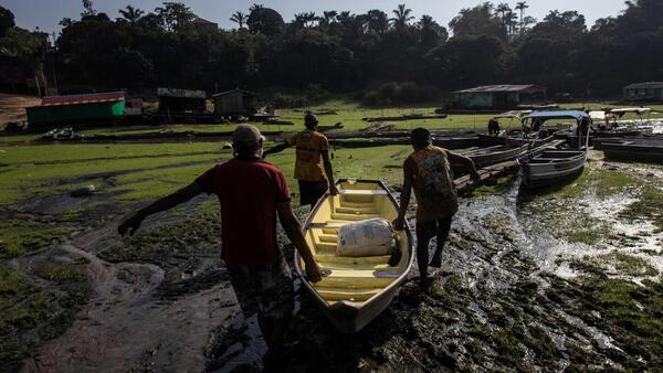 Sequía en Amazonia brasileña puede ser histórica y extenderse hasta enero, alertan