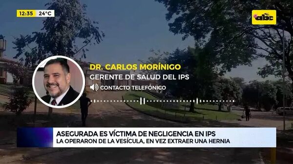 Video: Asegurada es víctima de negligencia en IPS - ABC Noticias - ABC Color