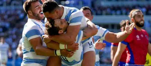 Argentina bate con autoridad a Chile en el Mundial de Rugby