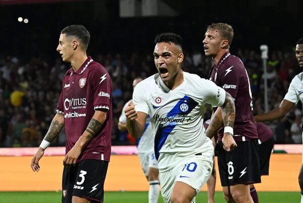 Póquer de Lautaro que mantiene el liderato del Inter - Fútbol Internacional - ABC Color