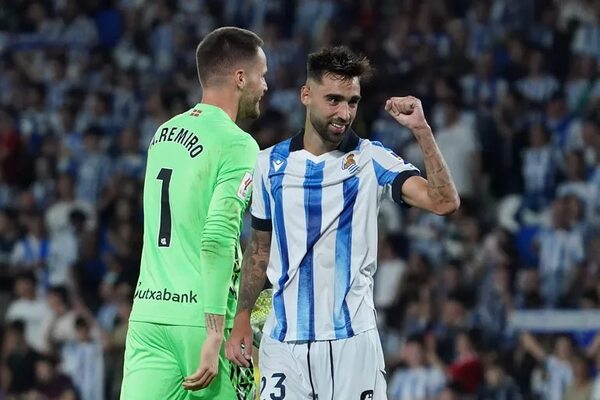 La Real impone su intensidad y golea al Athletic en el derbi vasco - Fútbol Internacional - ABC Color